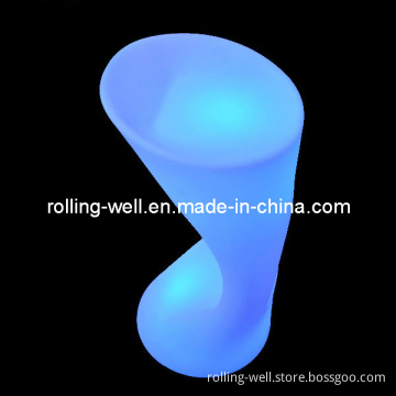 Colorful LED Bar Stool, LED Furniture Sofa, Nightclub LED Chair, Light up LED Bar Stool